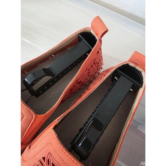 ILSE JACOBSEN Adult Female Tulip139 Flats, Color: Mango Sorbet, Size: 39 (US 9-9 - Picture 4 of 9